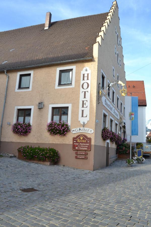 Hotel-Gasthof Krone Greding Zewnętrze zdjęcie